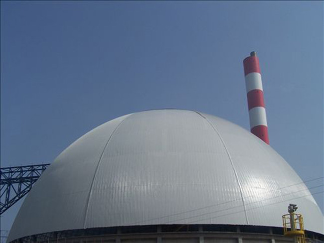 拉萨球形发电厂网架工程