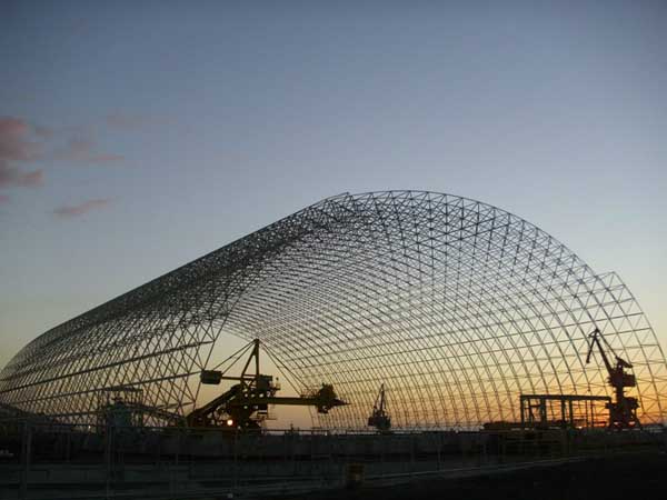 拉萨热电厂网架工程